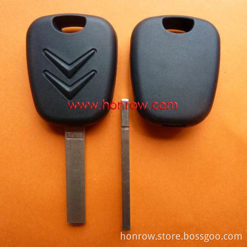 Citroen car transponder key with 307 key blade with 7936 ( ID46) Chip